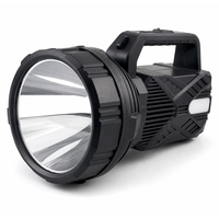 Projecteur laser LED XJ-1007 N-Light 1500 W 7200 mAh avec batterie ABS, portée 200-500 m, modes multiples, pour camping, randonnée, EDC