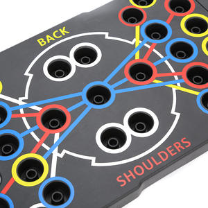 푸시 업 보드 휘트니스 남성과 여성을위한 홈 체육관에서 휴대용 접이식 푸시 업 바 전문 근력 훈련 - Product Image 5