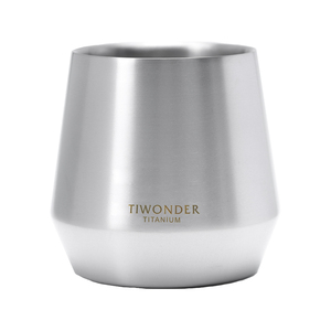 Titanium Party Mug 300ml Double-Walled <b>Vacuum</b> Insulated Tumbler 0-6h Thermal Insulation Lightweight <b>Portable</b> for Cold Drinks - Product Image 3