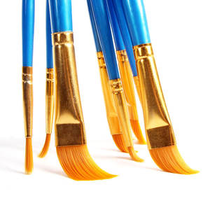 10pcs Nylon Cheveux Peinture Artiste Pinceaux Ensemble Pinceaux Crochet Ligne Stylo pour Gâteau Fondant - Product Image 4