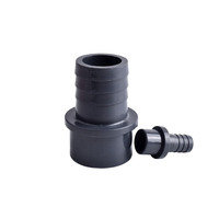 Connecteur de tuyau à barbelures en PVC personnalisé, filetage interne/extérieur pour conduites d'eau, raccords de tuyauterie d'eau de 2 pouces
