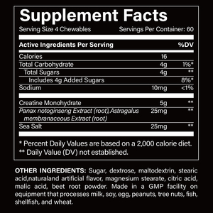 Creatina Monohidrato Personalizada que Apoya el Crecimiento Muscular, Creatina sin Sabor, Suplemento de Creatina Monohidrato, 120 tabletas - Product Image 3