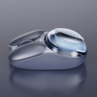 Logo personnalisé 2.4G 1600 DPI Mini souris sans fil RGB mignon 2.4GHz étanche rétro-éclairé 2.4GHz sans fil avec tapis en silicone pour Windows