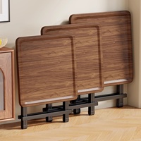 Table de Mahjong Pliante Moderne Très Vendue pour Jeux de Cartes, Échecs, Repas - Design Compact et Portable Écologique pour le Divertissement