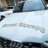 Autocollant de transfert de logo d'entreprise résistant aux UV imperméable à l'eau Autocollants de pare-brise arrière de véhicule à impression personnalisée Décalcomanies de bannière de grande taille