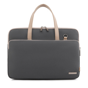 Sac à bandoulière léger en nylon pour ordinateur portable, sacoche étanche en tissu Oxford antichoc, sac à main color block Macaron, nouveau modèle, sacoche fine pour ordinateur portable - Product Image 1