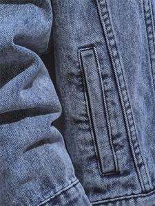 Automne hiver hommes <span class=keywords><strong>veste</strong></span> décontracté lavage longue manchette <span class=keywords><strong>veste</strong></span> Duffle hommes mode tendance vêtements de sport Denim hommes <span class=keywords><strong>veste</strong></span> - Product Image 5