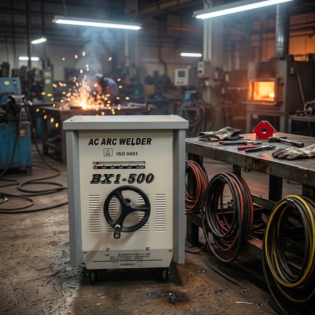 New Factory Wholesale Price Three Phase AC Arc Welding Transformer Machine BX1-500 550V 6.8kVA Portable CE GS ROHS Certified DIY