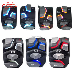 Interrupteur combiné trois-en-un pour moto électrique et tricycle, style simple, clignotant, klaxon, bouton marche/arrêt – Meilleure vente à prix abordable - Product Image 2