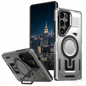 Funda Personalizada <span class=keywords><strong>para</strong></span> Teléfono Móvil S26/25/24/23 Ultra, Diseño Nuevo, TPU + PC, Carga Inalámbrica Magnética, Soporte <span class=keywords><strong>para</strong></span> Cámara - Product Image 1