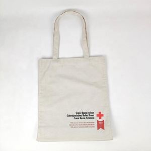 กระเป๋าผ้าแคนวาสผ้าฝ้ายพิมพ์ลายถุงช็อปปิ้งชายหาดพร้อมโลโก้ถุงผ้าพับได้ออร์แกนิกออกแบบได้ตามต้องการ - Product Image 4