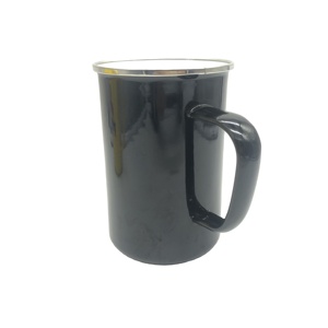 <span class=keywords><strong>Grober</strong></span> esmalte doble pared de gran capacidad ecológico Camping Picnic Hundebecher Tasse Becher Geschenk Wanderer taza al aire libre - Product Image 2