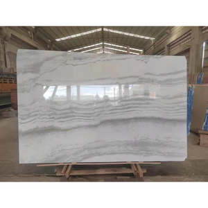 उच्च गुणवत्ता वाले आधुनिक पॉलिश सफेद ब्लॉक मूल्य एम 3 लड़ाकू 60x120 संगमरमर के स्लैब 18 मिमी प्रमाणित प्रकृति संगमरमर ग्राफिक डिजाइन - Product Image 5