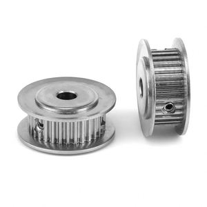 Polea de distribución de aluminio y acero EBM personalizada Std S2m S3m para máquina CNC - Product Image 2