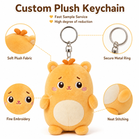 Diseño Personalizado de Peluches Nuevos y Adorables: Llavero de Peluche, Colgante, Adorno para Mochila, Llavero de Peluche, Juguete de Peluche