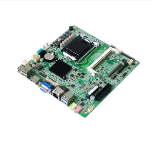 Elsky ชิปเซ็ต H81ราคาถูก QM8000แบร์โบนมินิ ITX เมนบอร์ด1150เดสก์ท็อป CPU PCIe 2COM 4X/6COM Mini ITX motherboar - Product Image 1