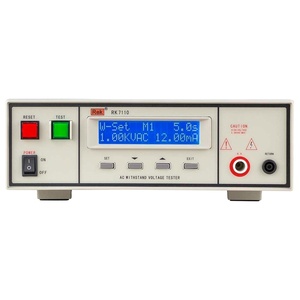 เครื่องทดสอบแรงดันไฟฟ้าแบบตั้งโปรแกรมได้ Rek RK7110 AC 12mA 5kV 6kV Hi-pot พร้อมฟังก์ชั่นตรวจจับ รับประกัน 1 ปี - Product Image 1