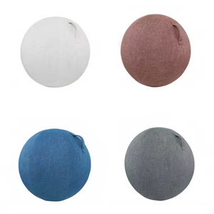 <span class=keywords><strong>Yoga</strong></span> Ball Cloth Pilates <span class=keywords><strong>Yoga</strong></span> Ball Chair Exercice Ball Chair pour bureau avec couverture pour le soutien de la <span class=keywords><strong>Posture</strong></span> - Product Image 3