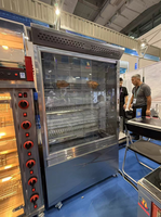 Rôtissoire Commerciale Chuangyu pour Poulet, Machine à Griller au Gaz 6/8 Broches, Four Rotatif