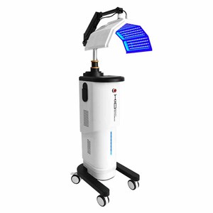 Analyseur de cuir chevelu vertical multifonctionnel pour le traitement des cicatrices, la repousse des cheveux et des rides, machine qui augmente la circulation sanguine - Product Image 4