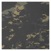 Tissu d'habillement d'extérieur RTS 100%Poly ATY Cordura 1000D anti-déchirure noir imprimé camouflage CP camouflage enduit PU