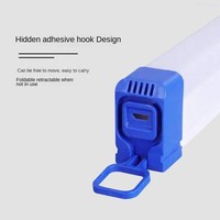 Lampe de camping LED portable d'extérieur à charge d'urgence, intensité réglable, multi-températures, CRI élevé 80, certifiée CE, pour dortoir