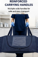 Sac cercueil écologique en non-tissé doux pour animaux de compagnie, pour le transport funéraire et la crémation