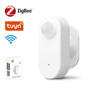 Détecteur <span class=keywords><strong>de</strong></span> <span class=keywords><strong>mouvement</strong></span> PIR intelligent WiFi Zigbee, grand angle 105°, portée 5m, alertes via application Android, alimentation par batterie, pour maison (abonnement 3 mois) - Product Image 1