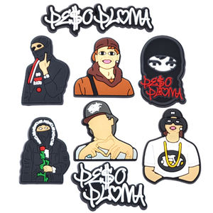 Cantante rapero peso pluma zapato encantos para zapato en stock <span class=keywords><strong>Anuel</strong></span> AA cantante peso pluma zapato encantos - Product Image 2