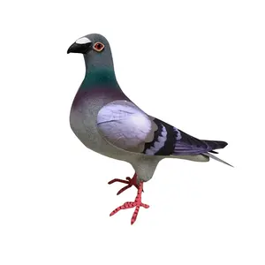 큰 시뮬레이션 비둘기 동물 모델 소품 사진 액세서리 장식품 가게 장식 시뮬레이션 비둘기