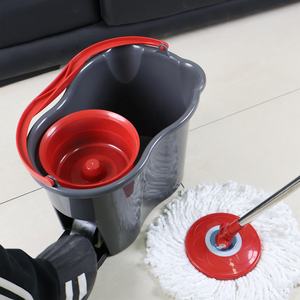 Outil de nettoyage des sols Realida Magic Squeeze Function Mop Wet and Dry Serpillière en microfibre et serpillière plate portable - Product Image 4