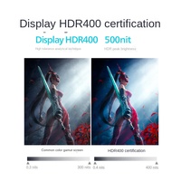 Moniteur LED IPS 27 pouces 320 Hz, temps de réponse de 1 ms, interface DP, nouveau remplacement de bureau, noir