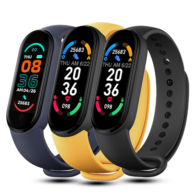 Bracelet Watches Wholesale M6 Smart Watch 0.96 Inch Fitness tracker Sport Watch Smart