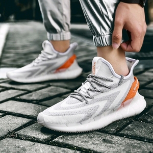 Sneakers Casual <span class=keywords><strong>da</strong></span> Uomo per la Corsa: Tomaia <span class=keywords><strong>in</strong></span> Maglia Traspirante, Suola Ammortizzata <span class=keywords><strong>in</strong></span> EVA, <span class=keywords><strong>Scarpe</strong></span> Antiscivolo per il Pendolarismo - Product Image 2