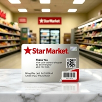 Carte-cadeau personnalisée à gratter avec code PIN variable pour la promotion d'entreprise