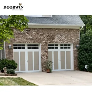 Residential Good Price Villa Waterproof Automatic Customize Garage Roller Doors Aluminum Alloy Glass Garage Door
