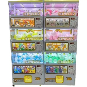 Trois couches d'oeufs Cupers Machine de jeux d'arcade de grue à pièces Gashapon Distributeur de capsules-pour les centres de jeux - Product Image 1