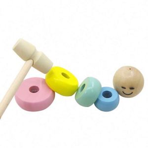 Toysrunner 2020 Nuevo títere de madera para empujar, mágico y divertido, no se puede golpear, hombre irrompible, magia callejera, incluye instrucciones para magos - Product Image 6