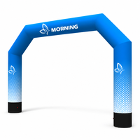 Arche gonflable MORNING pour la promotion des sponsors, idéale pour les compétitions sportives, les jours sportifs scolaires et les rassemblements publics