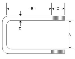 Tùy chỉnh tiê<span class=keywords><strong>u</strong></span> chuẩn thép mạ kẽm hỗ trợ Ống kẹp <span class=keywords><strong>U</strong></span> bu lông với Nut cho Trailer xe tải lá kẽm mạ mùa xuân ốc vít - Product Image 3