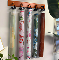 Sacs de rangement pour Mahjong en PVC transparent personnalisés en stock, avec fermeture éclair et sangle de transport pour un transport facile ou un rangement suspendu, 87 cm