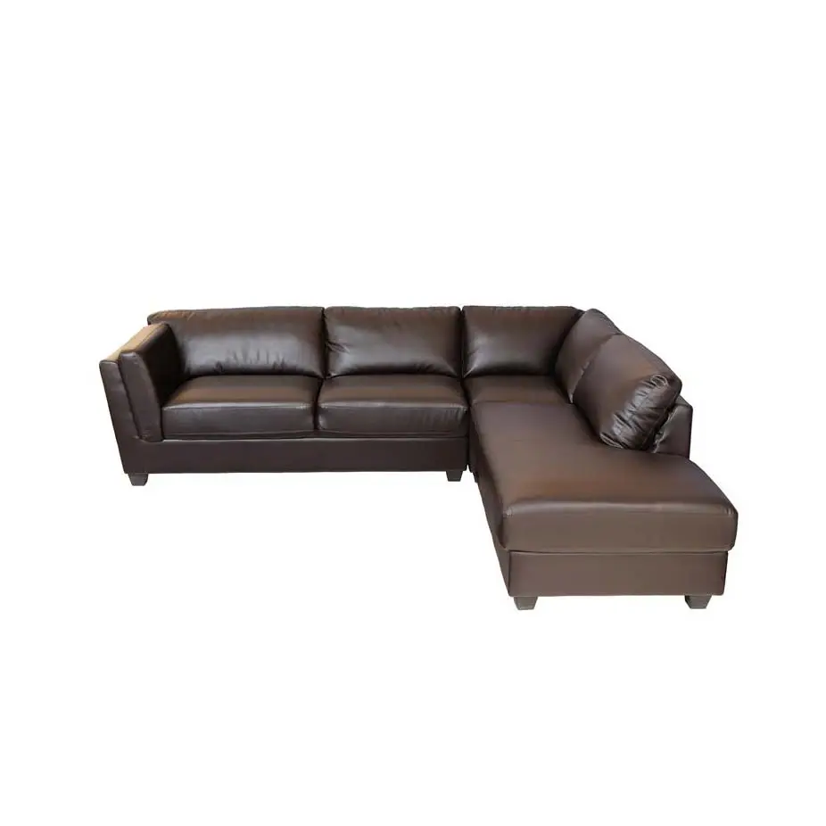 Extra long L-shaped leather sofa cover for modern leather luxury exclusive sofas set furniture luxury