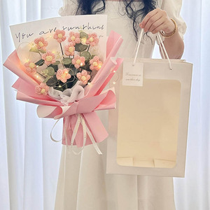 <span class=keywords><strong>ช่อ</strong></span>ดอกไม้ขนสัตว์เทียมปักลายดอกไม้สำหรับโอกาสต่างๆสำหรับ<span class=keywords><strong>วัน</strong></span>พ่อวันคริสต์มาสวัน<span class=keywords><strong>วาเลนไทน์</strong></span> - Product Image 4