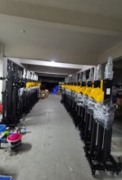 Dream YA Torre de Iluminación Portátil de 5.5m con Manivela de un Solo Brazo, de Aluminio Anodizado de Alta Resistencia, para Conciertos y Bodas