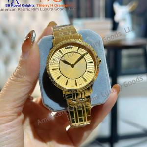Orologio al Quarzo di Lusso Originale per <span class=keywords><strong>Donna</strong></span> con Funzioni LED, Cassa Rettangolare/Quadrata e Cinturino in <span class=keywords><strong>Acciaio</strong></span> Inossidabile per Cartiering - Product Image 2