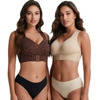 Soutien-gorge correcteur de posture respirant push-up anti-affaissement à effet liftant, style gelée, tailles européennes et grandes tailles, pour l'export.