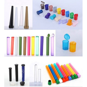 Tubos de Plástico en Forma de Cono para Fumar Hierbas, Accesorios para Fumar, Contenedor Multicolor, Tubo de Almacenamiento a Prueba de Olores - Product Image 4