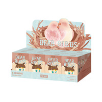 POP MART Dear Birds Plush Hanging Doll Series Mystery Box Bag Charm for Fans Decor