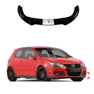 Auto Tuning Pare-chocs de voiture Aspect fibre de carbone Plastique ABS Becquet avant pour VW <span class=keywords><strong>Golf</strong></span> 5 MK5 <span class=keywords><strong>GTI</strong></span> GLI 2003-2008 - Product Image 2