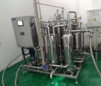 Système de pompe à membrane MF industrielle avec moteur PLC pour la clarification du jus de myrtille et de pomme, machine de suppression des bactéries, roulement de moteur